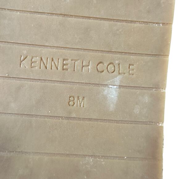 Kenneth Cole Natural Cork Wedge Slide Sandals Size 8 Comfort Casual Summer - Picture 8 of 9